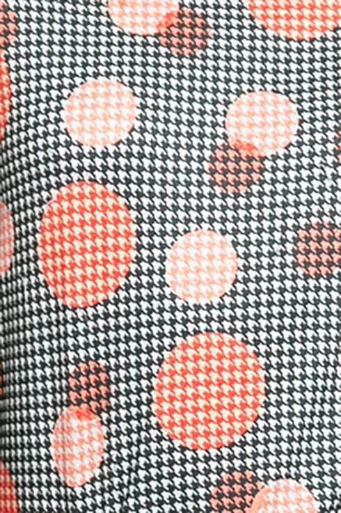 Hart Pleated Sleeve  Top - Congo Dot